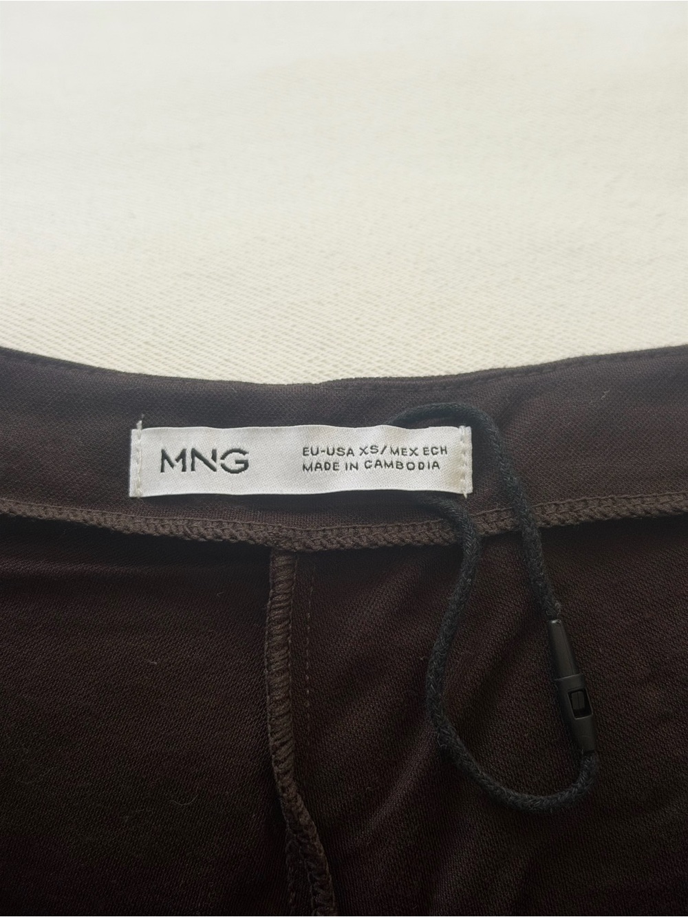 Mango Brown Low Rise Pant - Picture 5 of 5